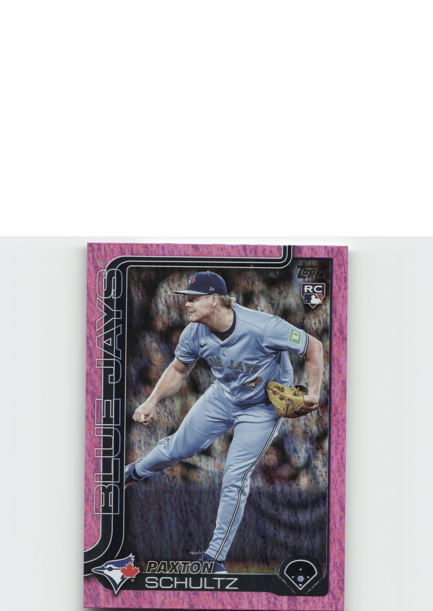 2025 Topps Update #US350 Paxton Schultz Pink Holo Foil