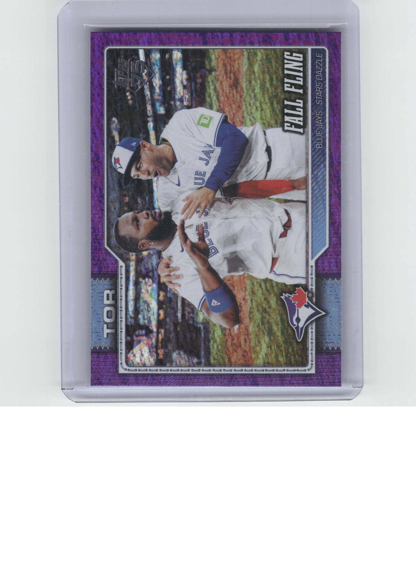 2026 Topps #356 Fall Fling Purple Holo Foil #/250