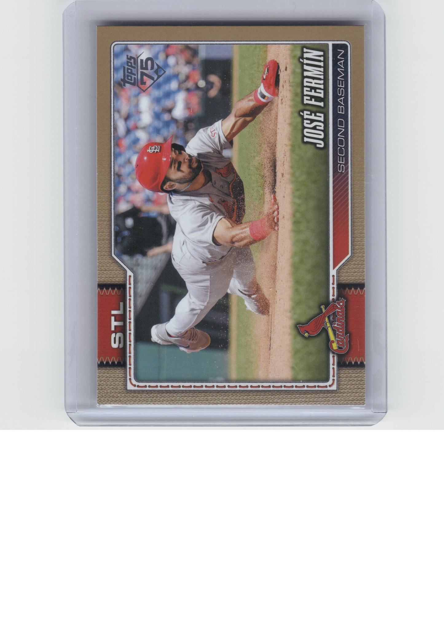 2026 Topps #612 José Fermín Gold #/2026