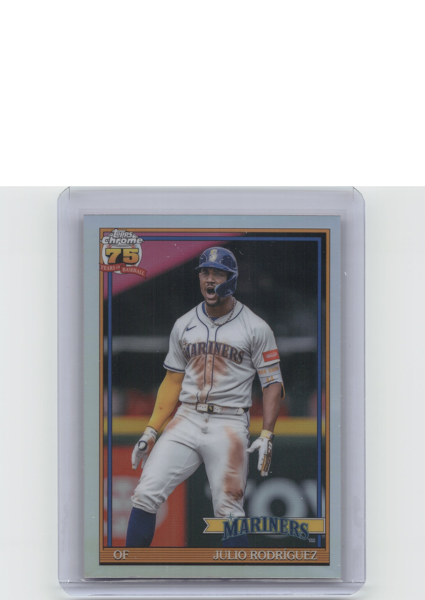 2026 Topps Chrome #91CB-13 Julio Rodríguez 1991 Topps Chrome Baseball