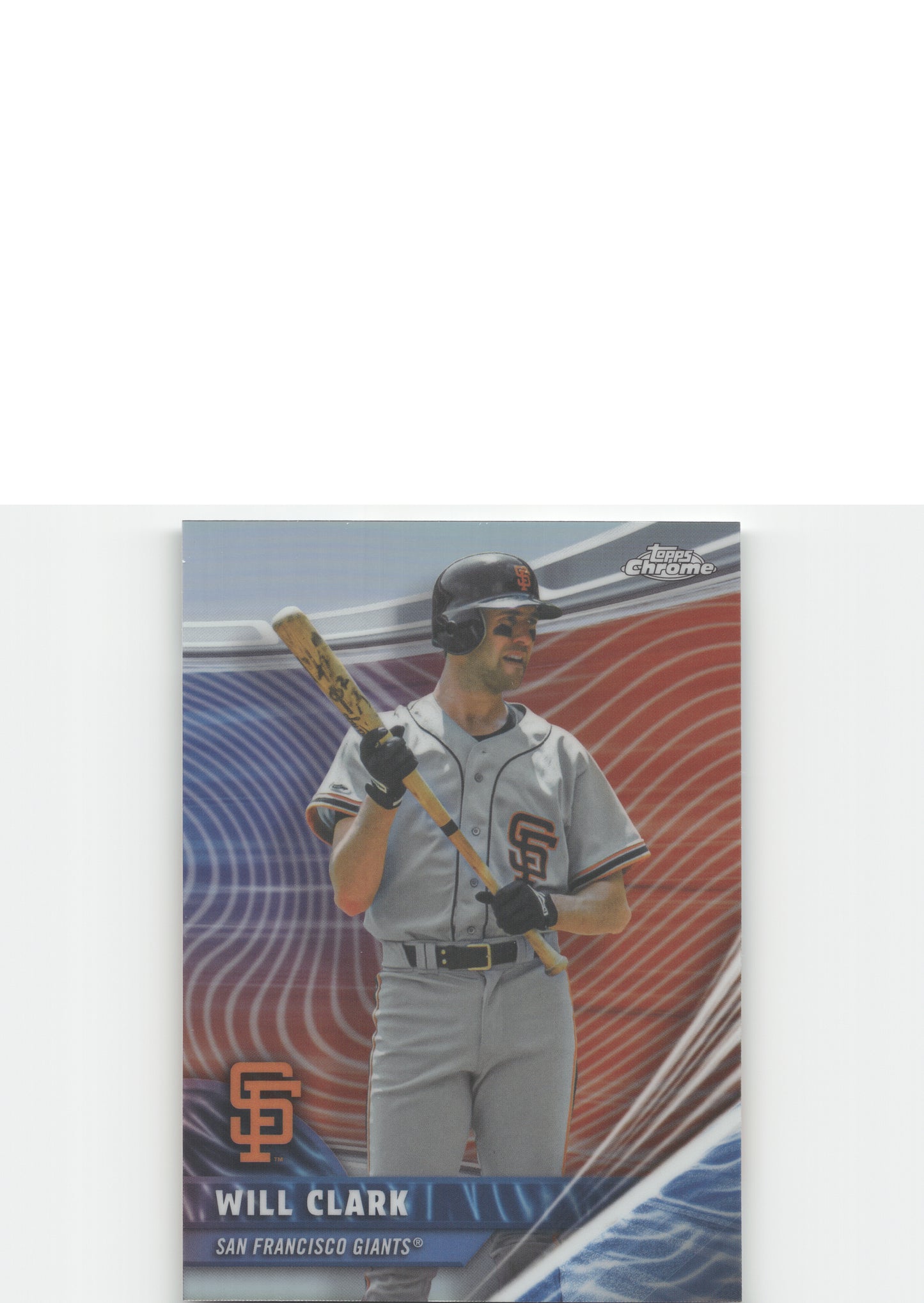 2026 Topps Chrome #RVA-9 Will Clark Chrome Rivals Away