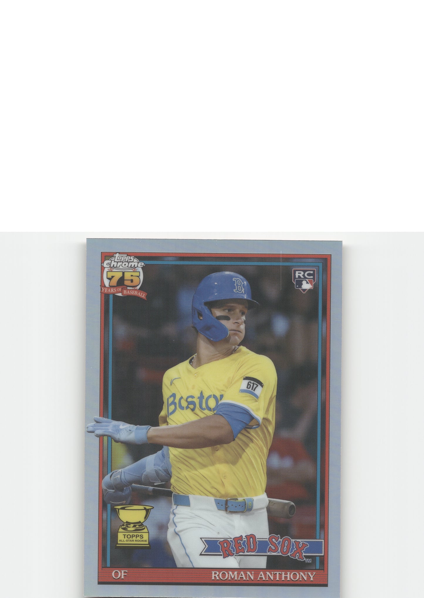 2026 Topps Chrome #91CB-19 Roman Anthony 1991 Topps Chrome Baseball