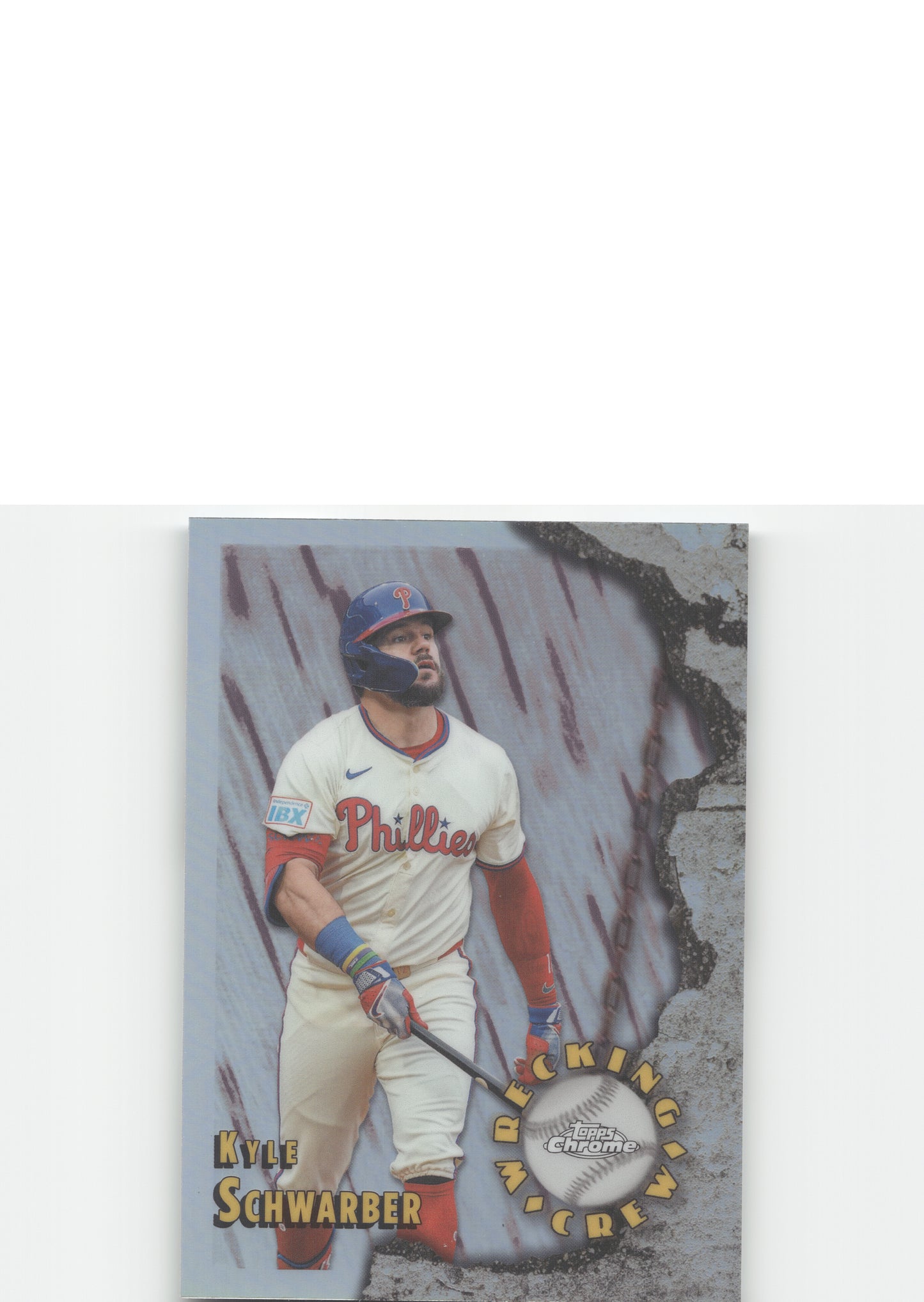 2026 Topps Chrome #WC-3 Kyle Schwarber Wrecking Crew