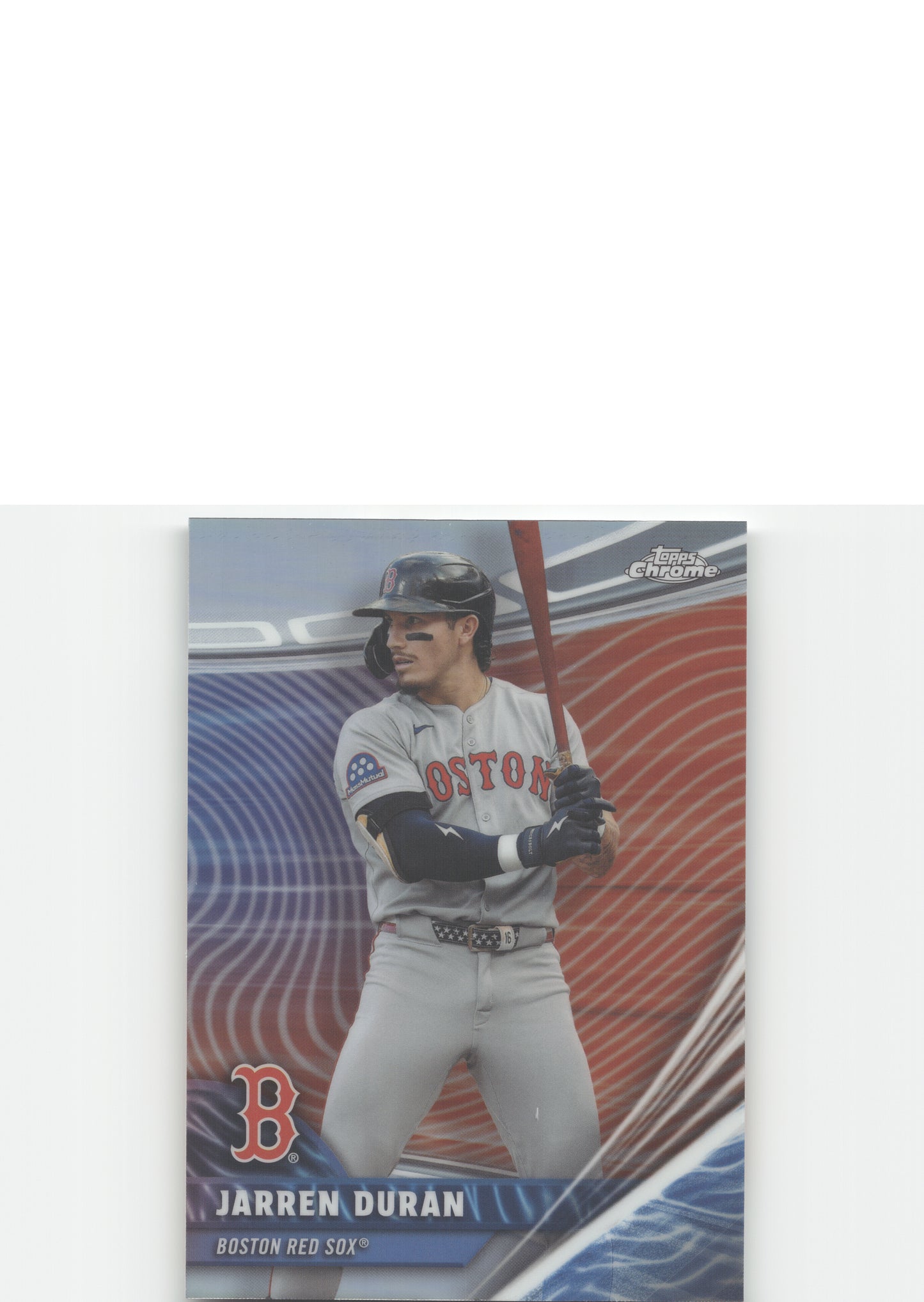 2026 Topps Chrome #RVA-20 Jarren Duran Chrome Rivals Away