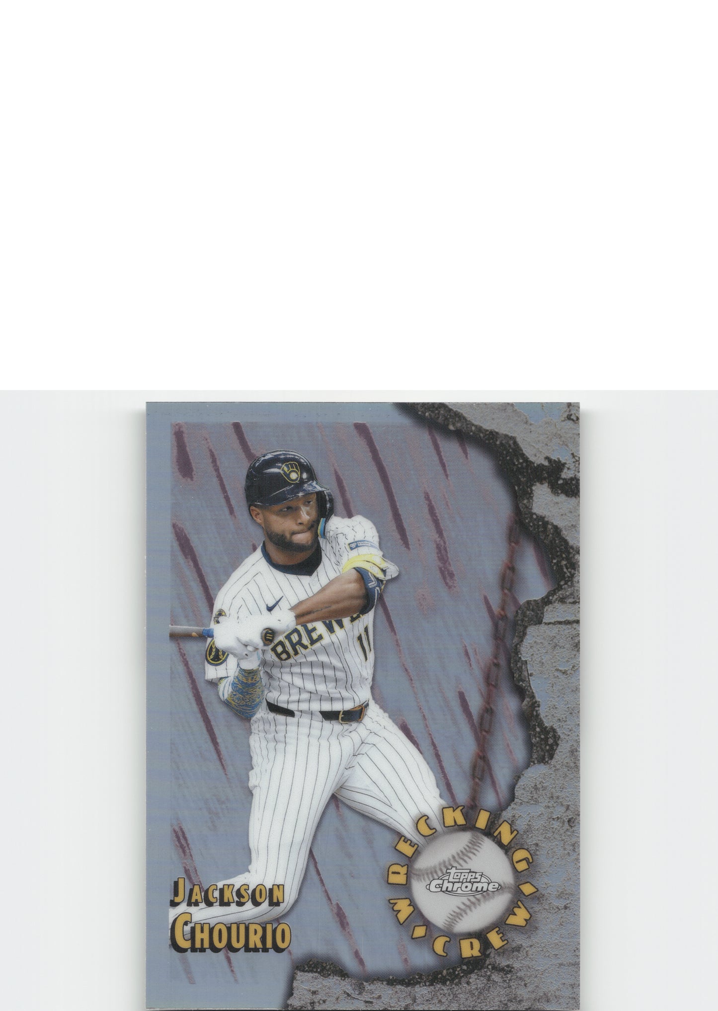 2026 Topps Chrome #WC-12 Jackson Chourio Wrecking Crew