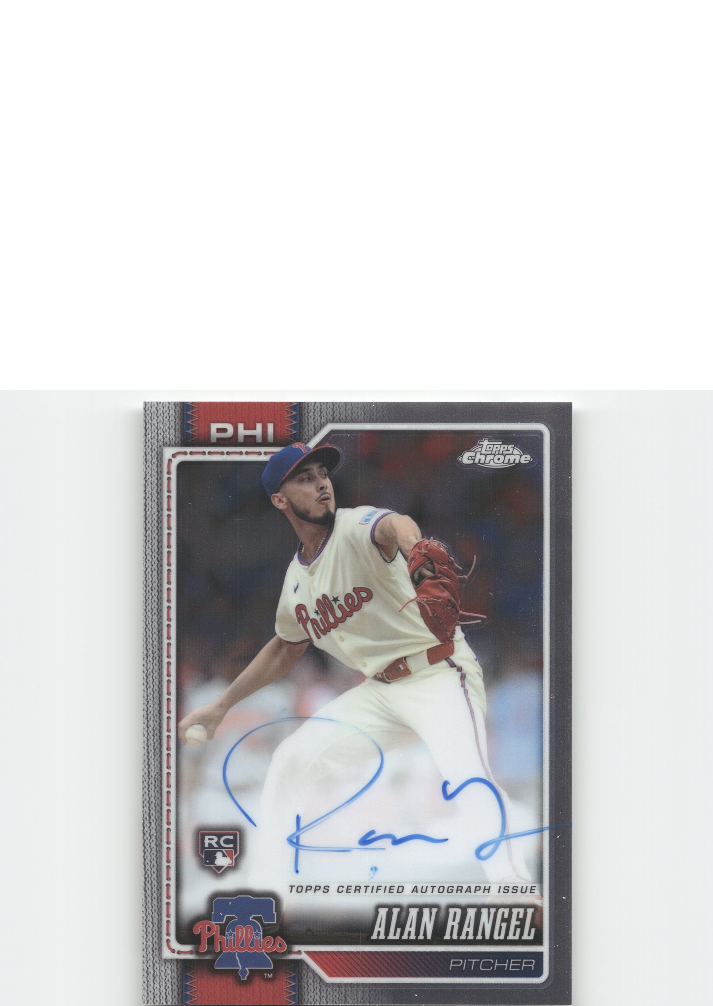 2026 Topps Chrome #RA-AR Alan Rangel Retail Rookie Autographs