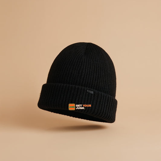 Get Your Junk beanie, black